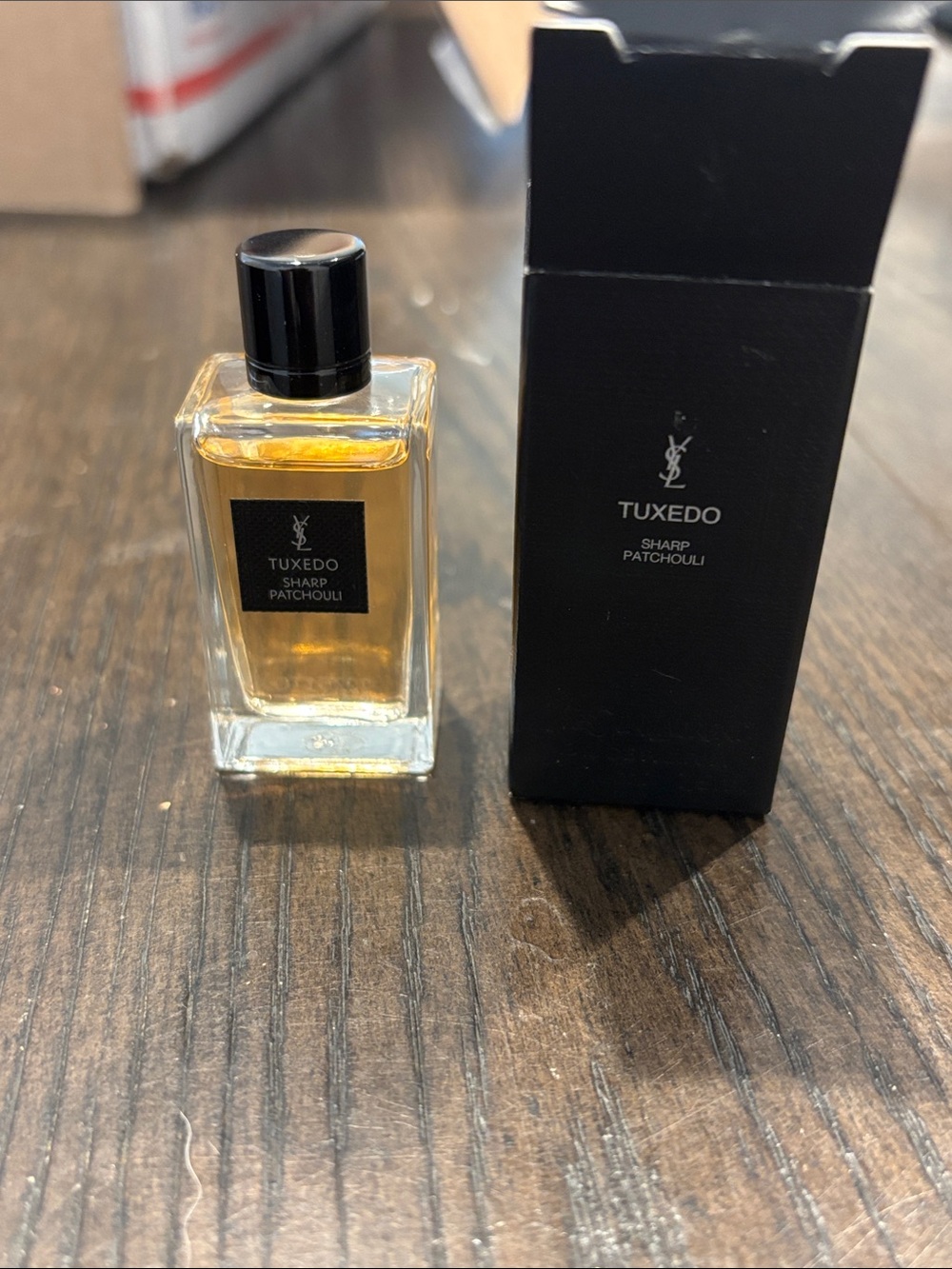 Yves Saint Laurent Tuxedo Sharp Patchouli Mini Bottle - Black & Amber